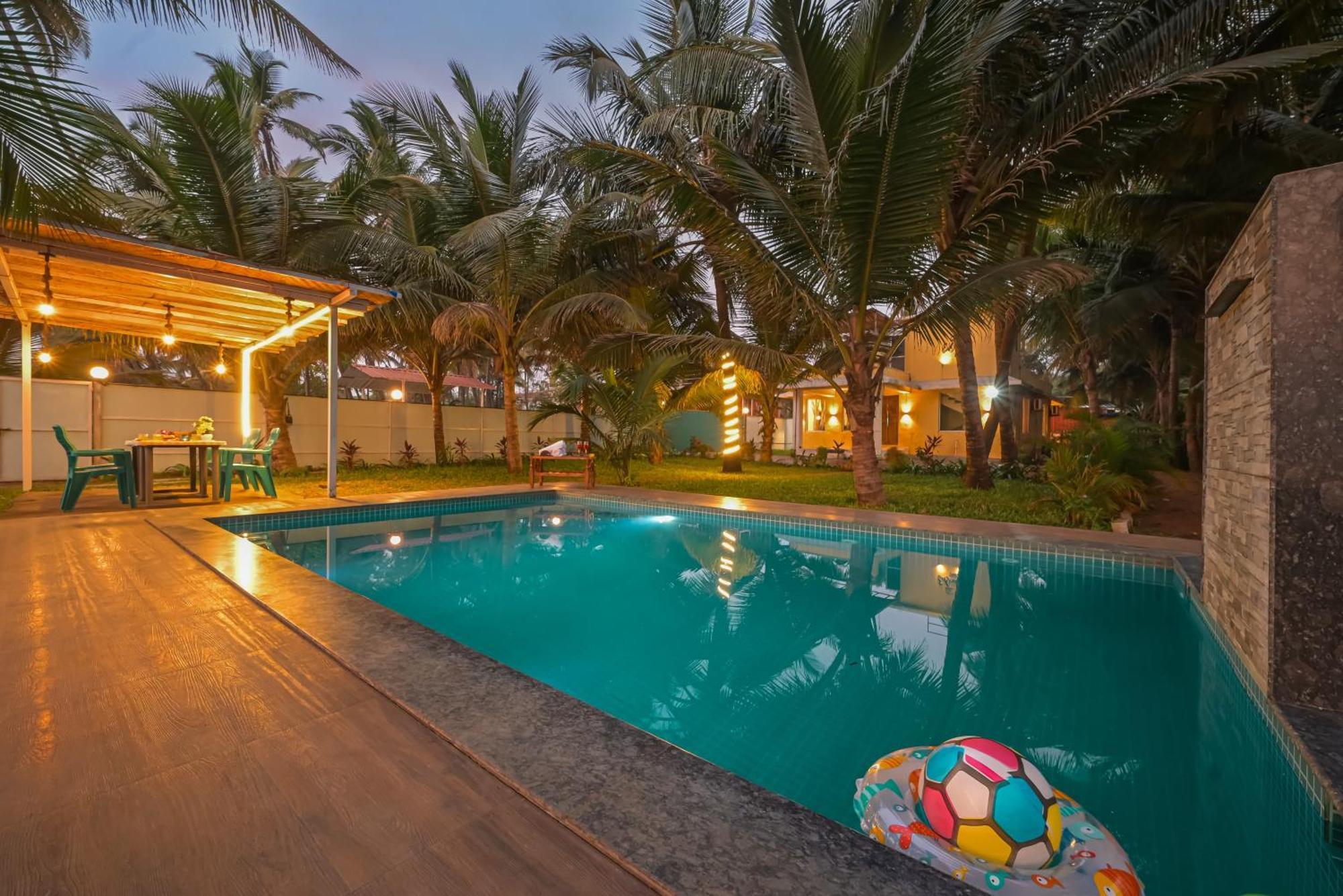 En Ocean Infinity Pool Villa Overlooking Sea ,Beach Touch Alībāg Exterior photo