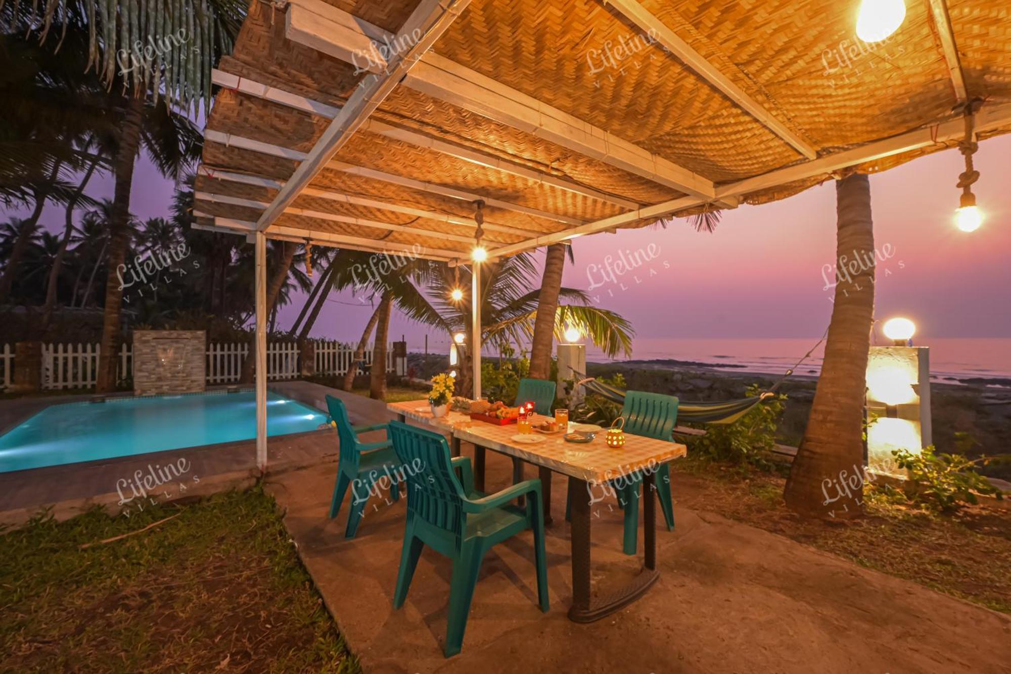 En Ocean Infinity Pool Villa Overlooking Sea ,Beach Touch Alībāg Exterior photo